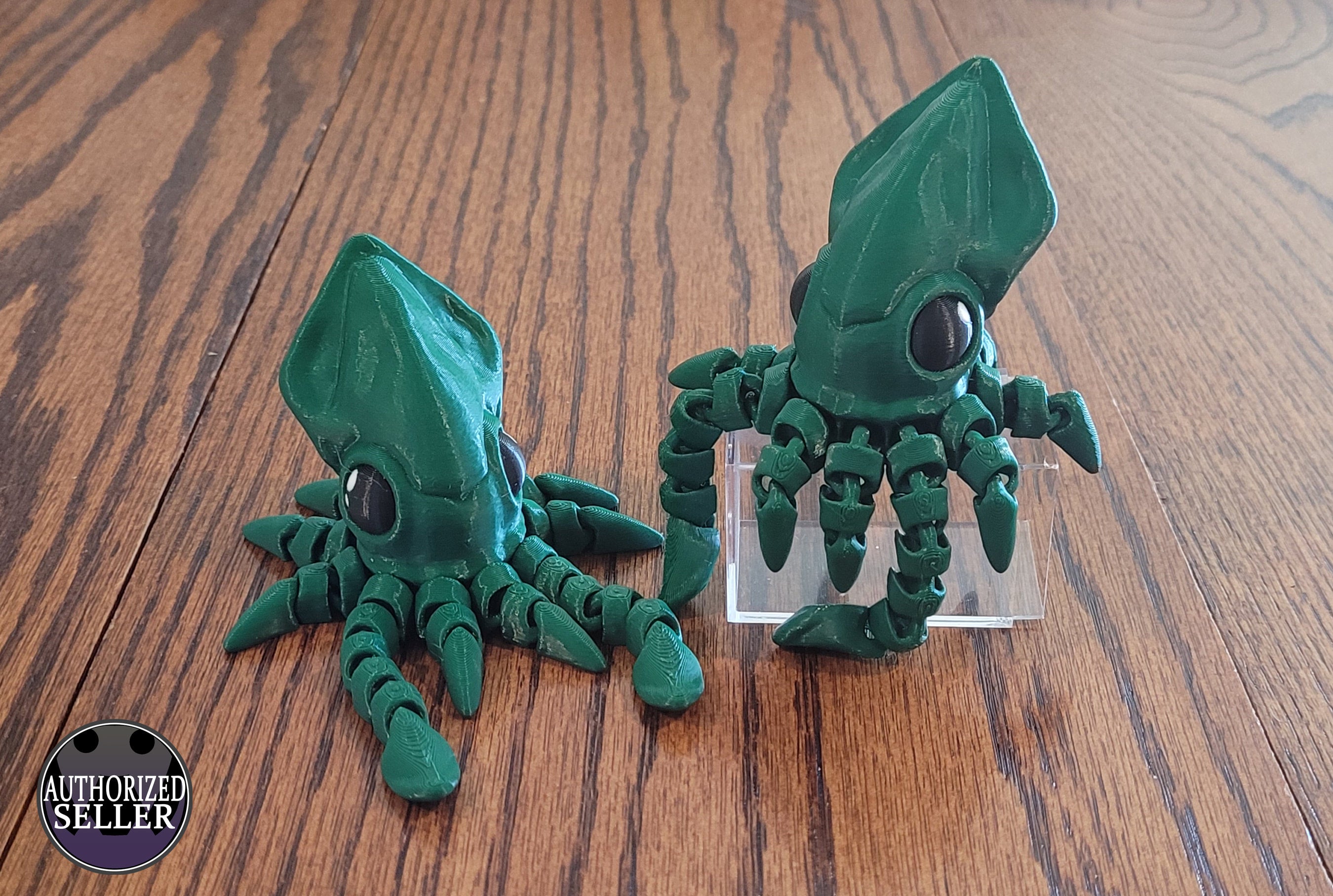 Articulated Squid | JACT Prints 3D Printing